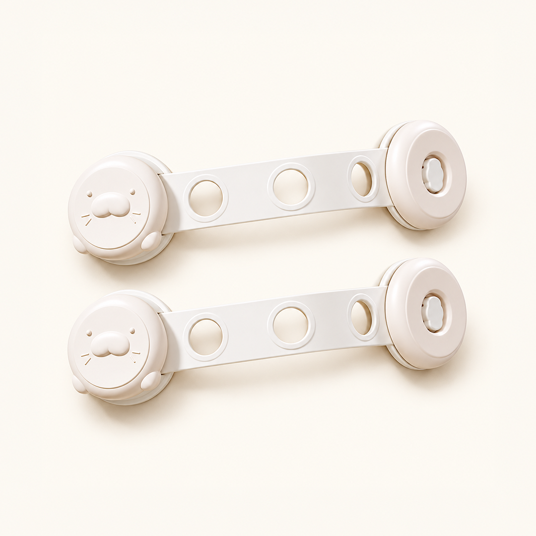 Baby Safety Cabinet Strap Locks (3 Pcs) | নিরাপত্তায় ক্যাবিনেট ও আলমারি লক