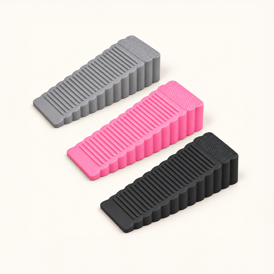 Baby Safety Silicone Door Stopper (2 Pcs) | নিরাপত্তায় দরজা আটকে রাখার সিলিকন ডোর স্টপার