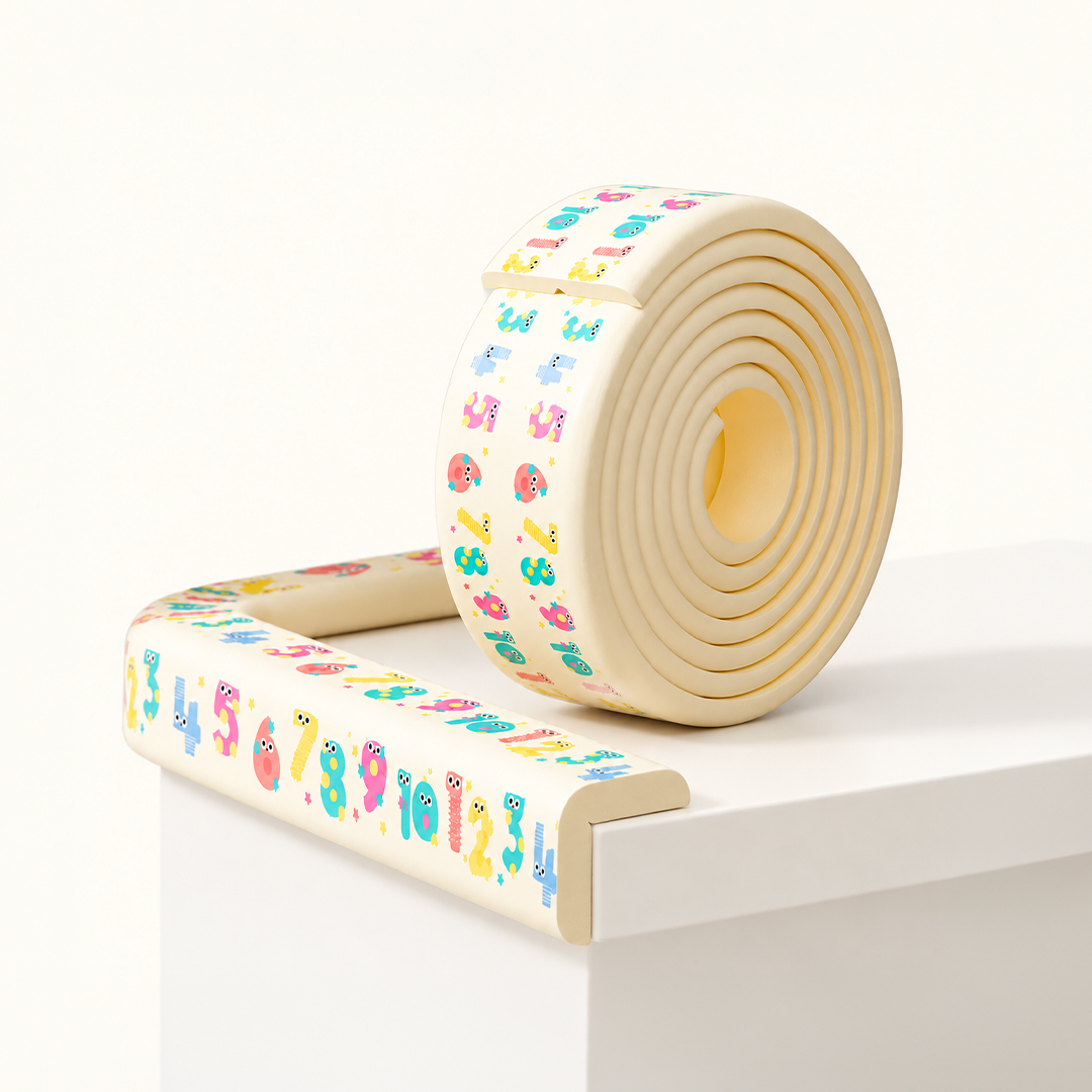 Baby Safety Wide Table Edge Protector Strip (8cm × 2m) | শিশুর নিরাপত্তায় ফার্নিচারের ধার সুরক্ষার স্ট্রিপ