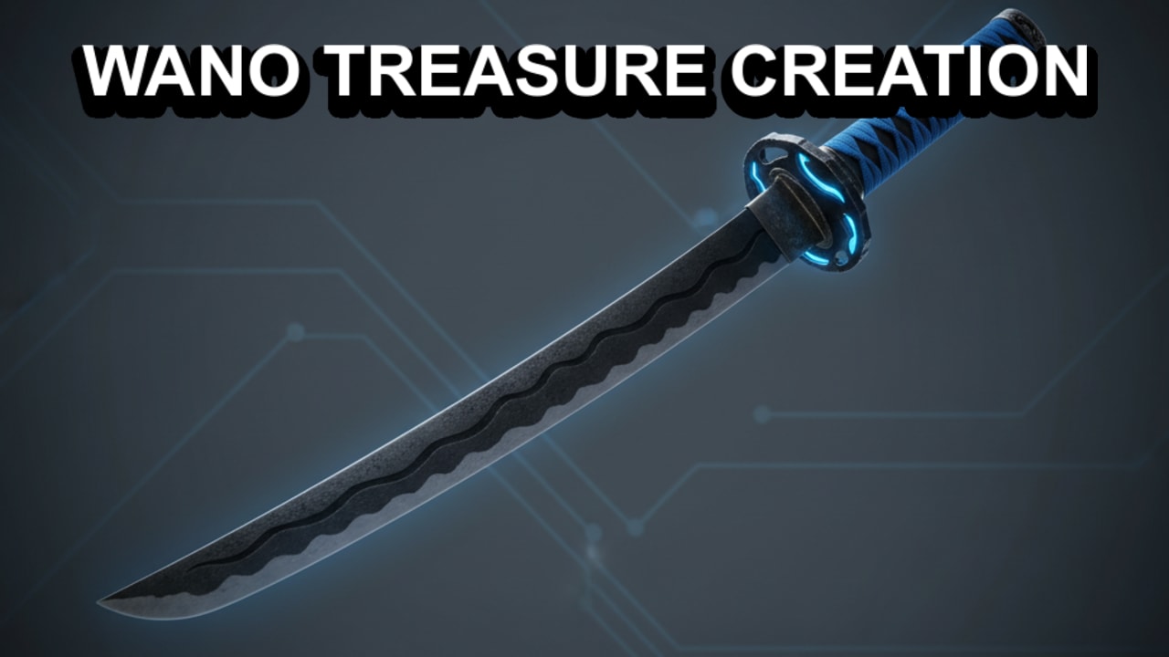 WANO TREASURE CREATION – Making Shusui, the Black Katana and Treasure of Wano