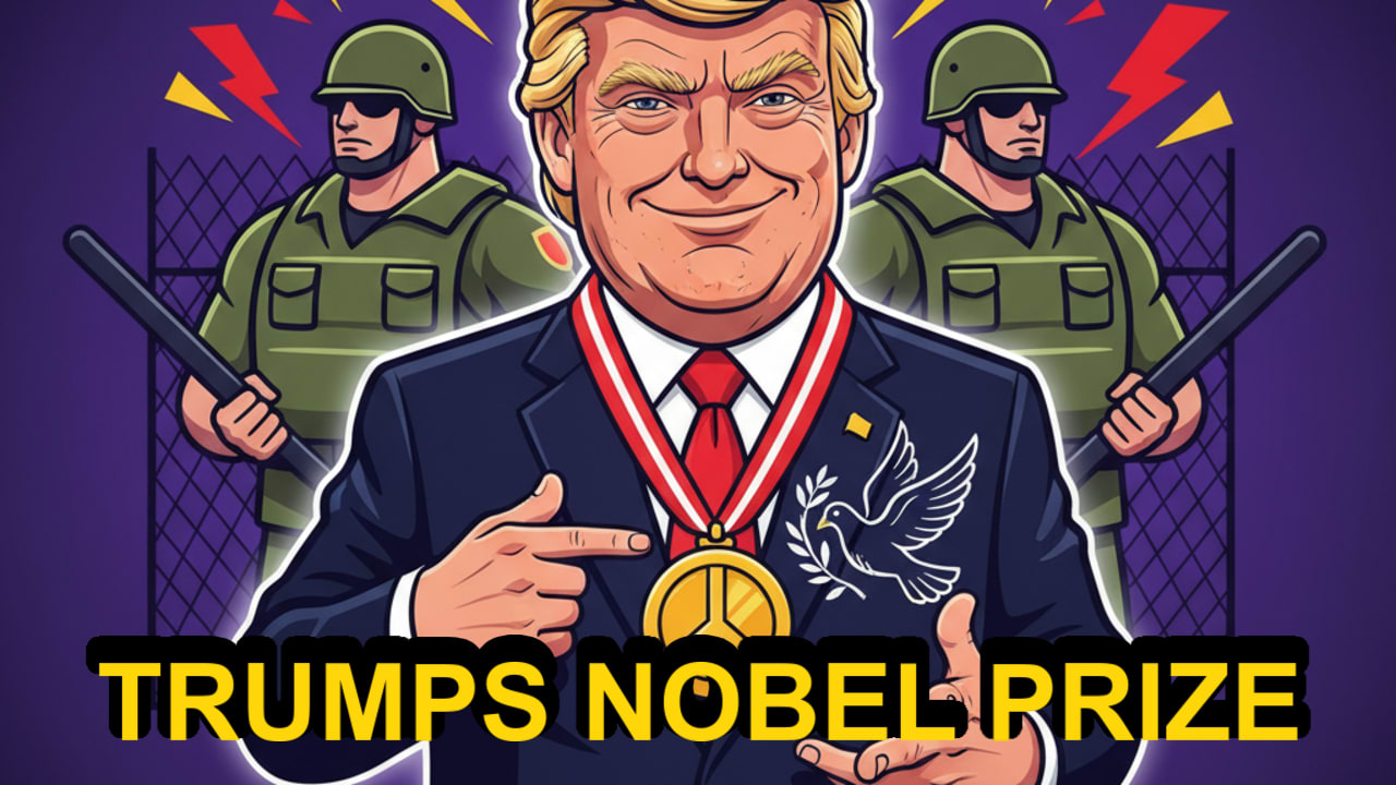 TRUMPS NOBEL PRIZE – Donald Trump asks for the Nobel peace prize, then calls out National Guard.