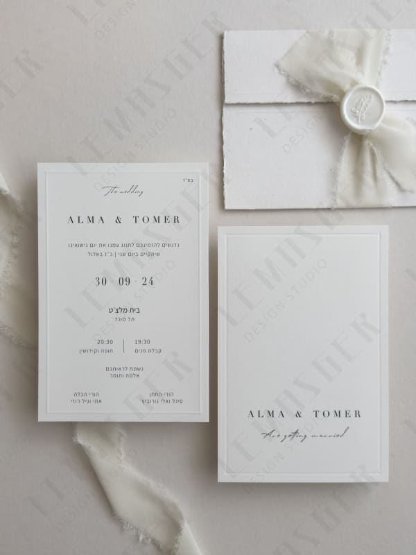 דגם אלמה ותומר 1