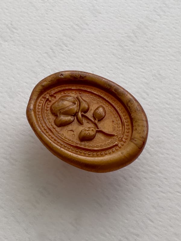 חותמי שעווה - דגם ורד  5