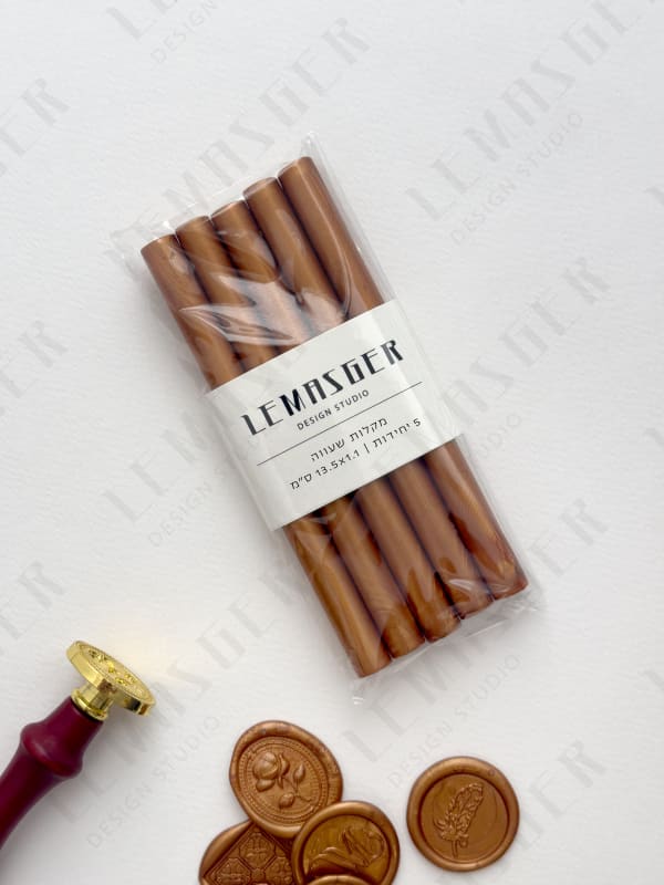 מקלות שעווה - ברונזה 1