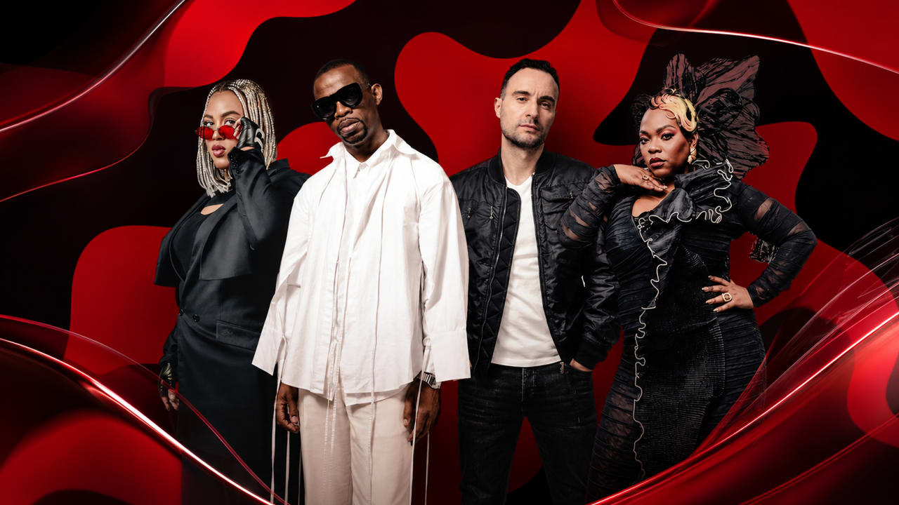 Editorial visual representing Zakes Bantwini, Jesse Clegg and Msaki’s house reinterpretation of Johnny Clegg’s “The Crossing,” featuring a symbolic South African dance floor, ancestral bridge imagery, warm stage light, electronic rhythm textures, Savuka-era memory, deep purple shadows, gold highlights and premium Viranova glass styling.