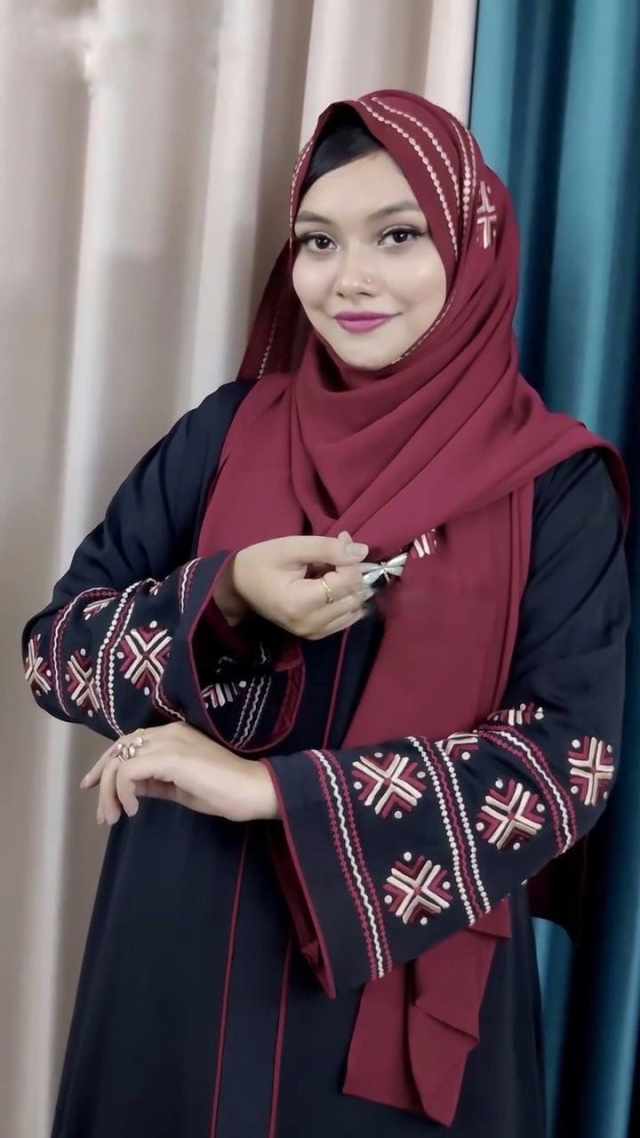 Kulsum Embroidery Borkha