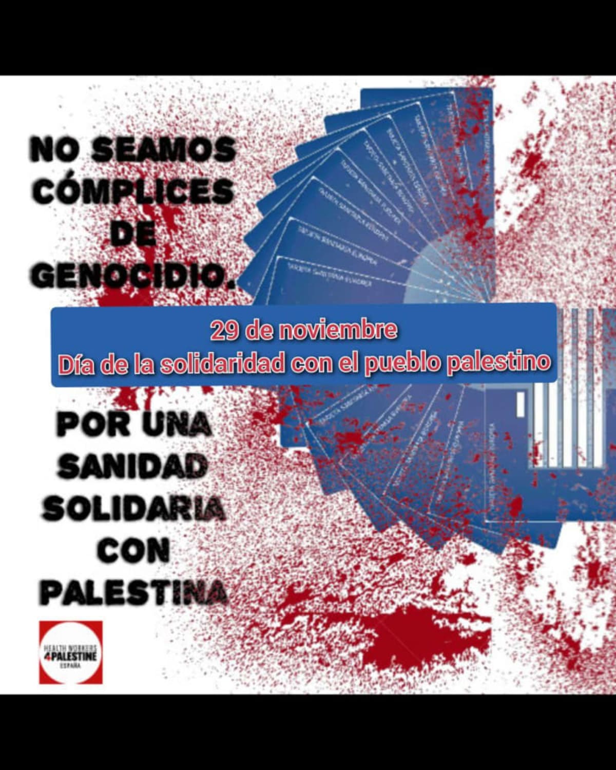 29 de noviembre, día de la solidaridad con el pueblo palestino. El 29 de noviembre de 1947, la ONU aprobaba la resolución 181, que dividía Palestina en dos.