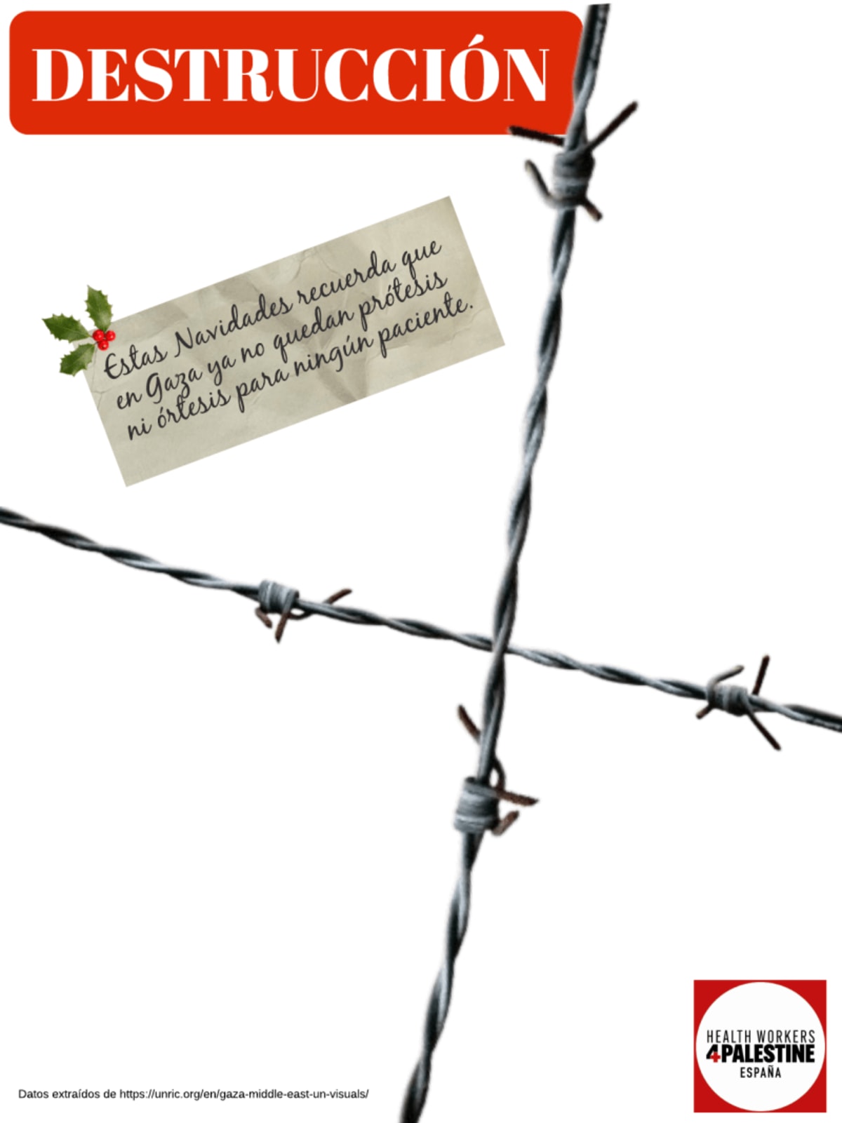No olvides Gaza en las Fiestas. 10 tarjetas de Navidad