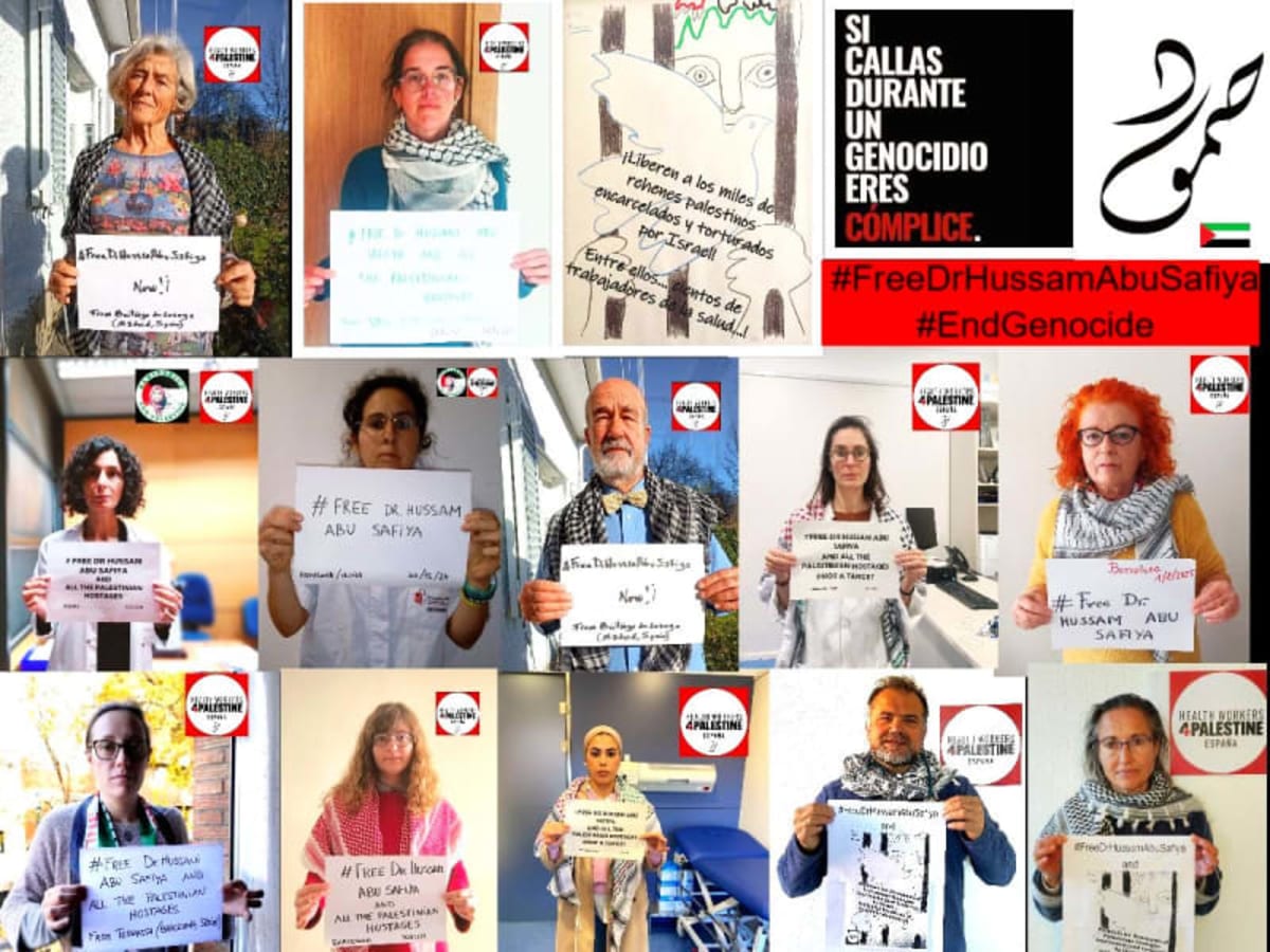 From Spain. #FreeDrHussamAbuSafiya