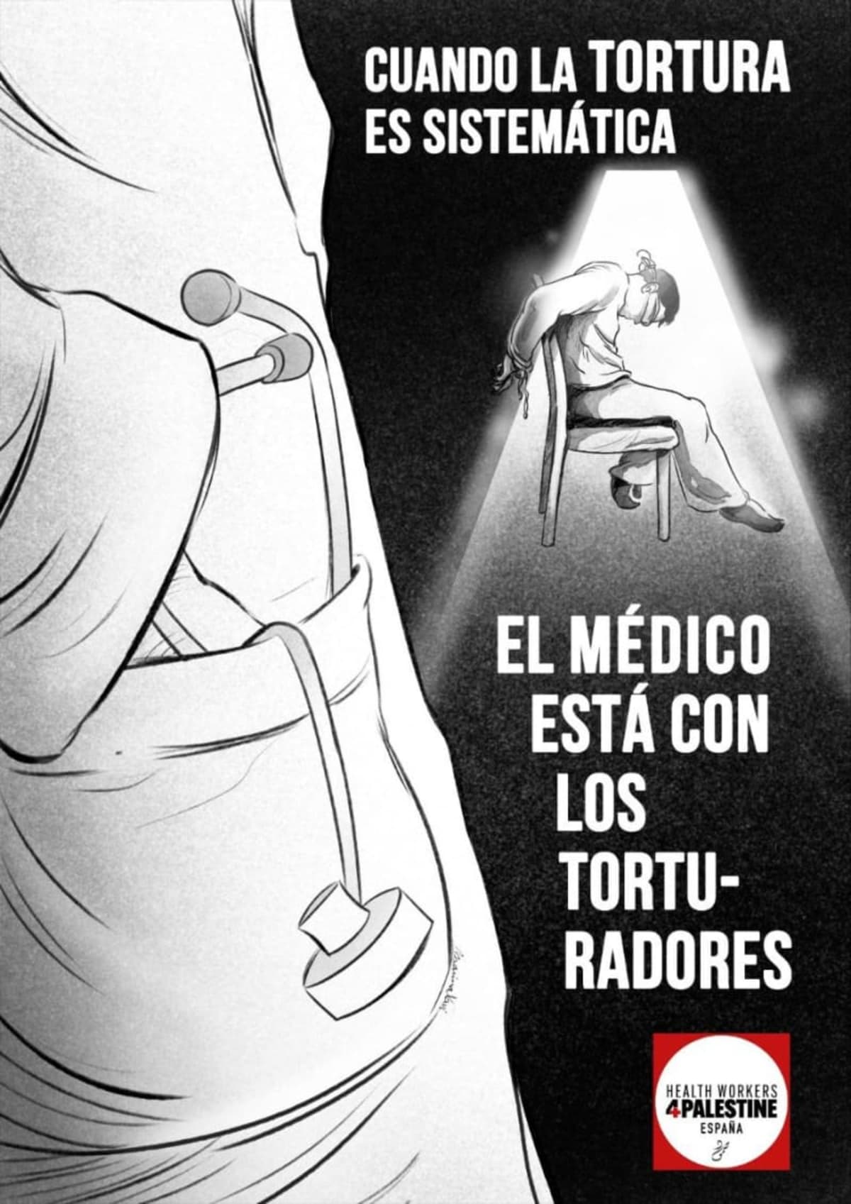 Cuando la tortura es sistemática, el médico está con los torturadores