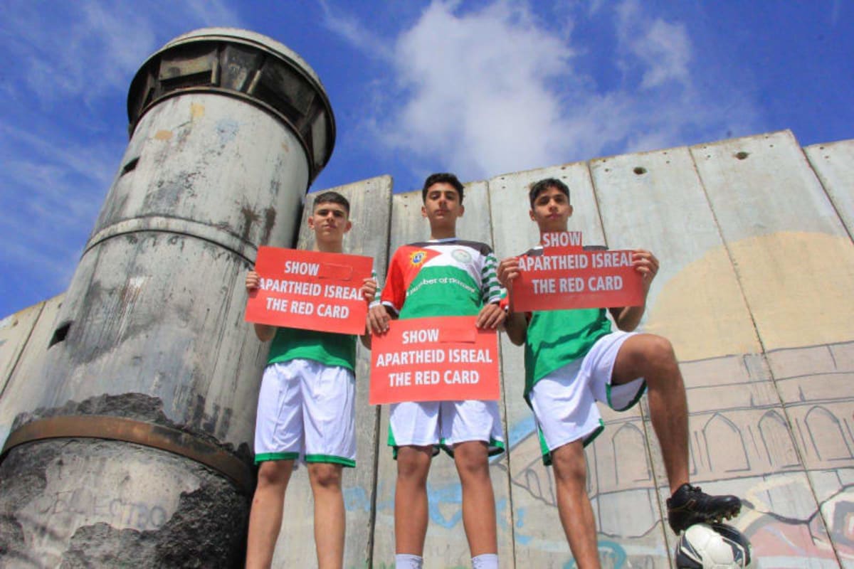 Show apartheid Israel the red card