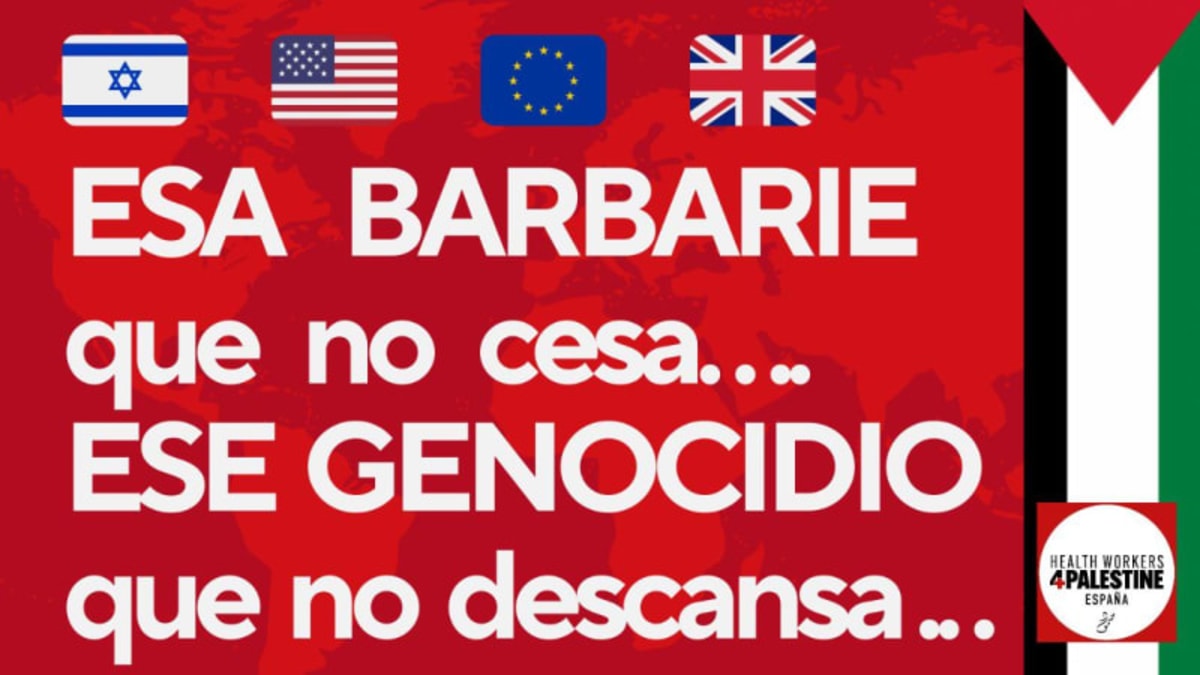 Barbarie que no cesa. Genocidio sin más