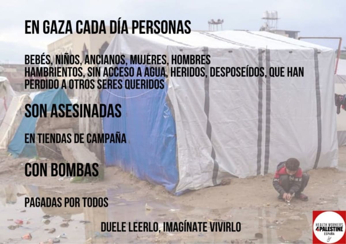 Israel bombardea tiendas de campaña