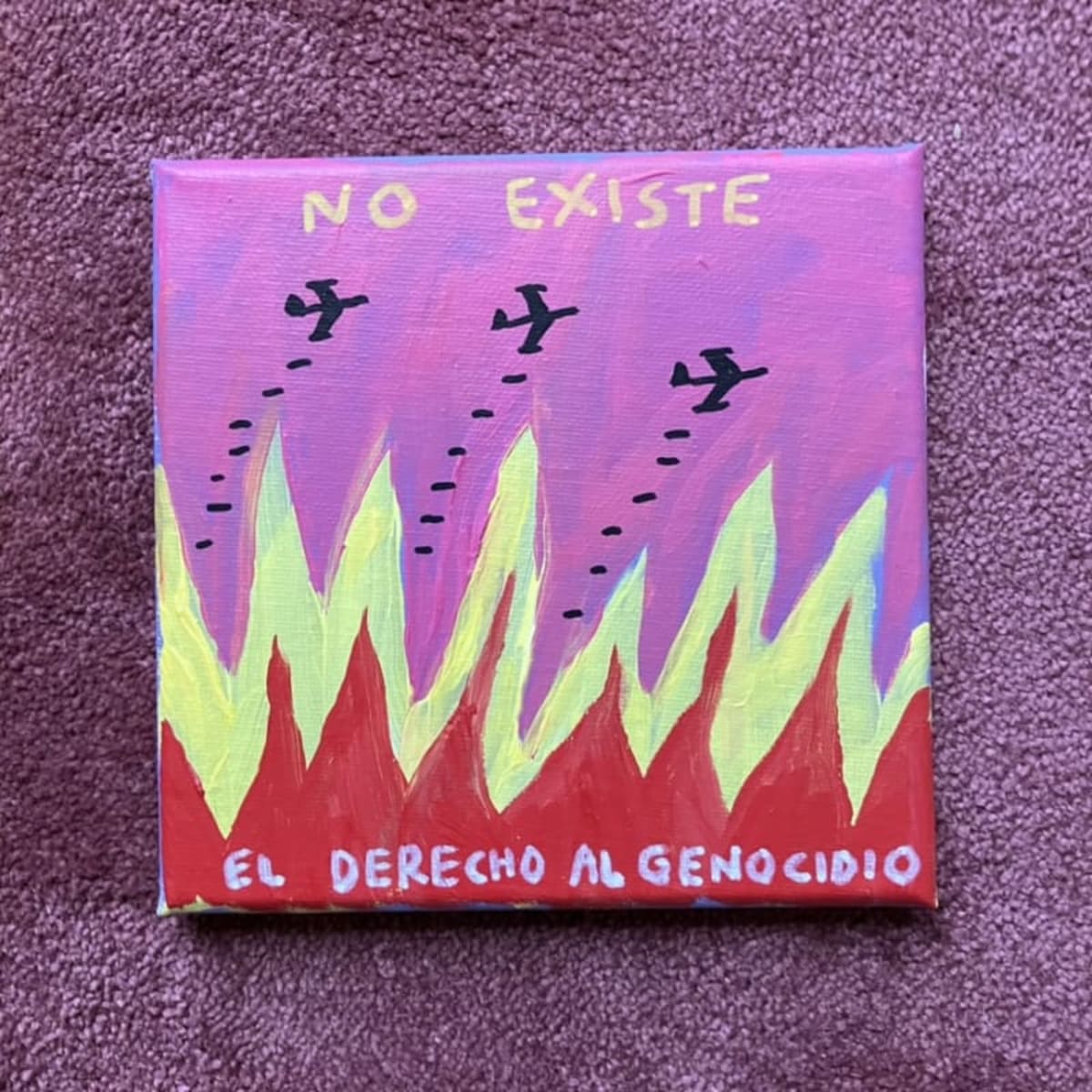 No existe el derecho al genocidio. Mauro Entrialgo @Tyrexito
