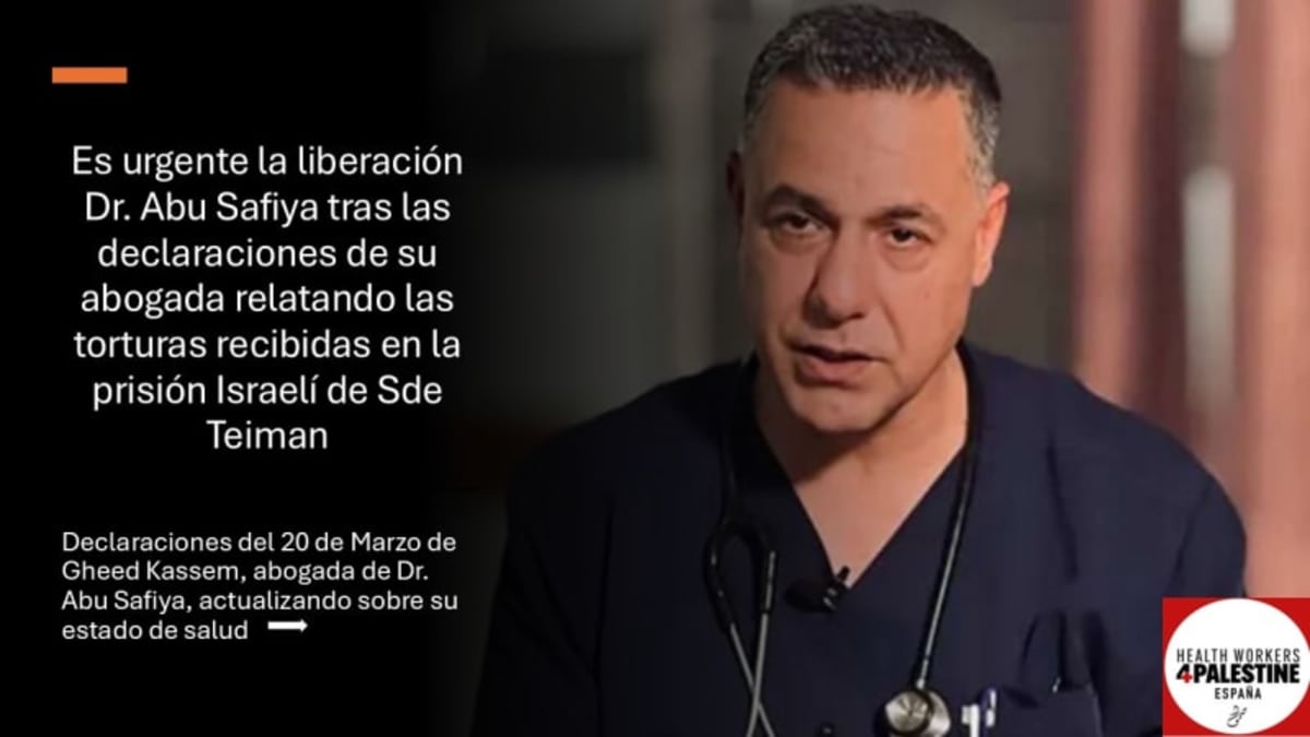 Siguen torturando al Dr. Abu Safiya