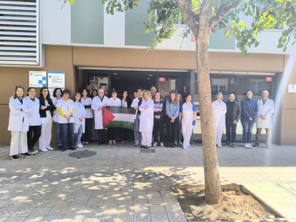 Como cada viernes, en la puerta por Palestina