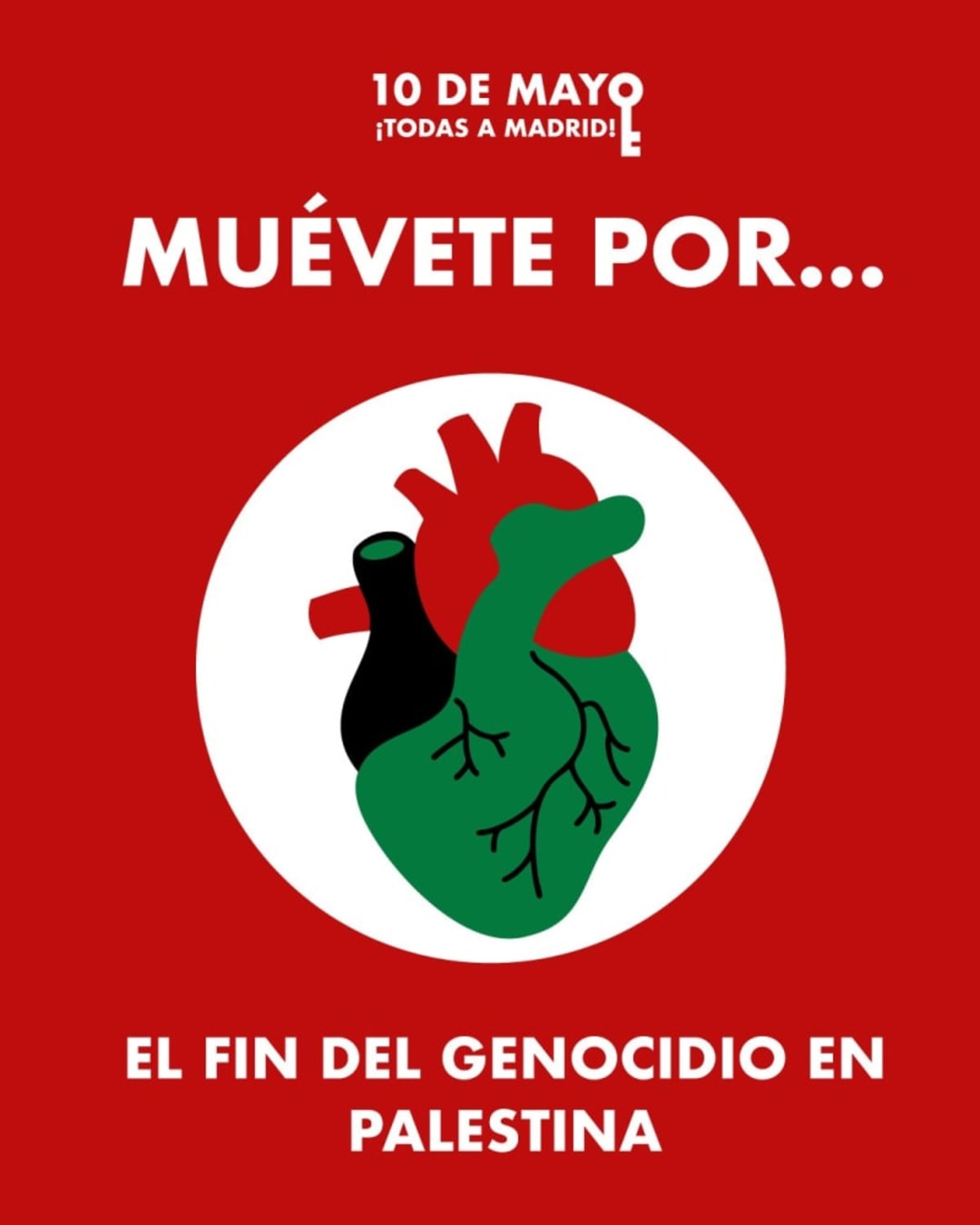 10 de mayo, en Madrid. Manifestación unitaria