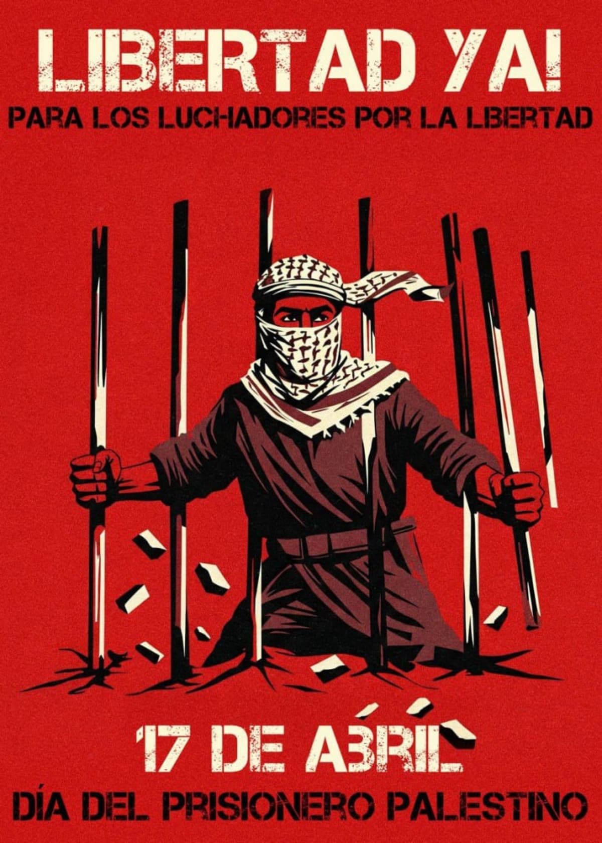 17 abril. Día del prisionero palestino