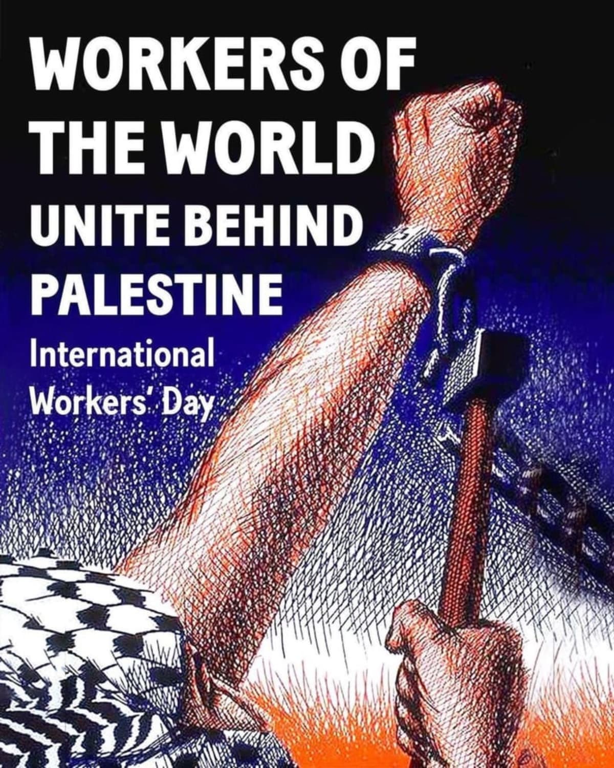 Workers of the world united behind Palestine