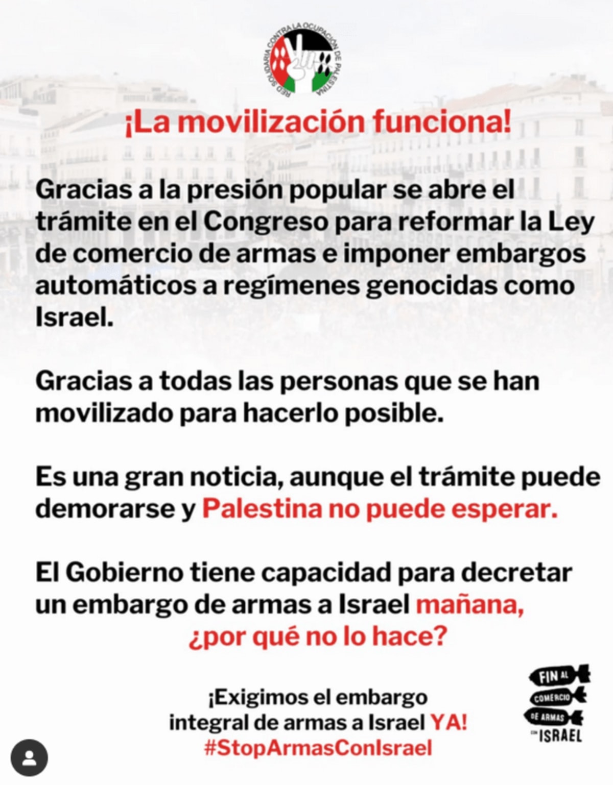 El principio del fin del comercio con Israel
