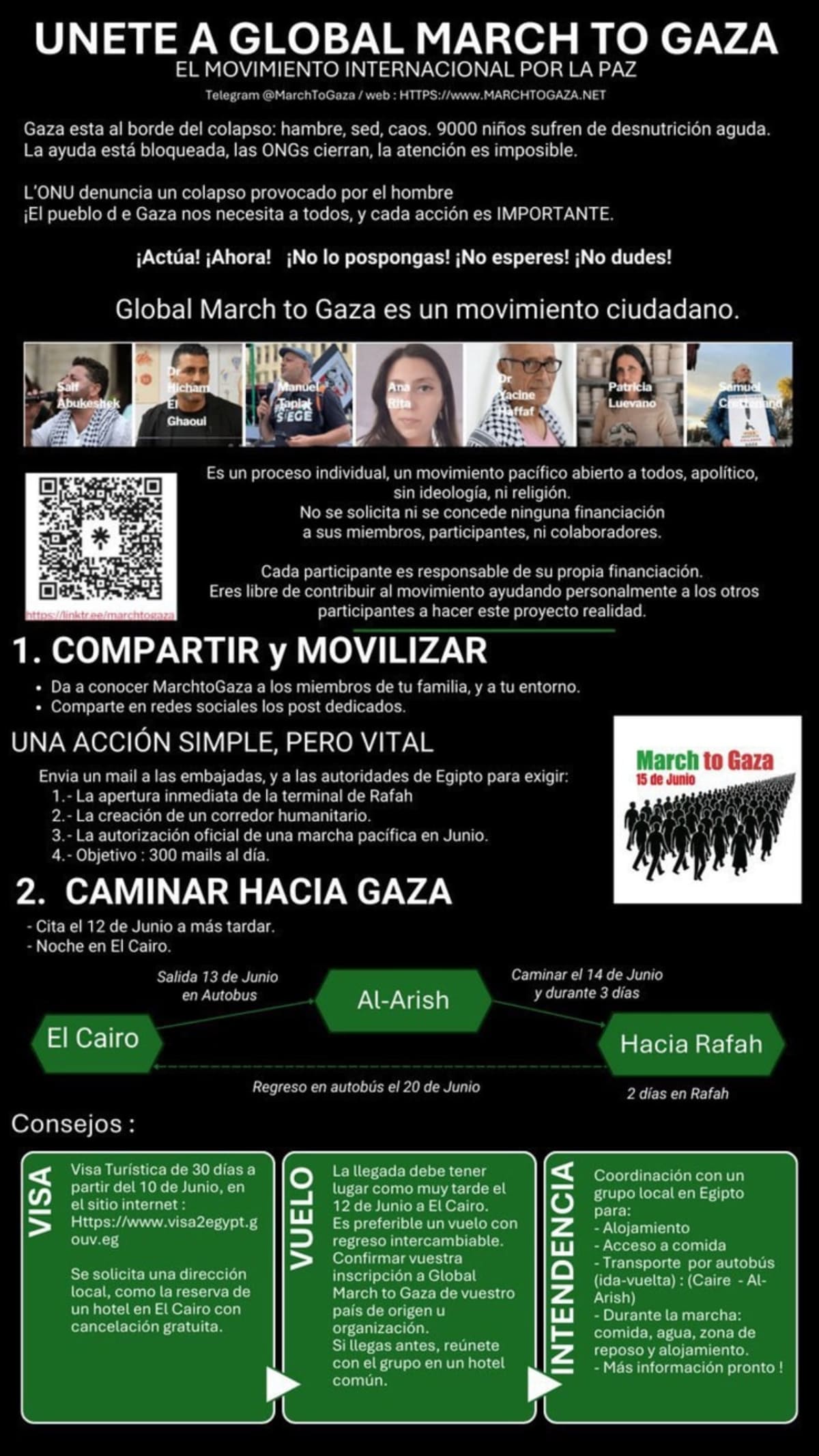 Global march to Gaza