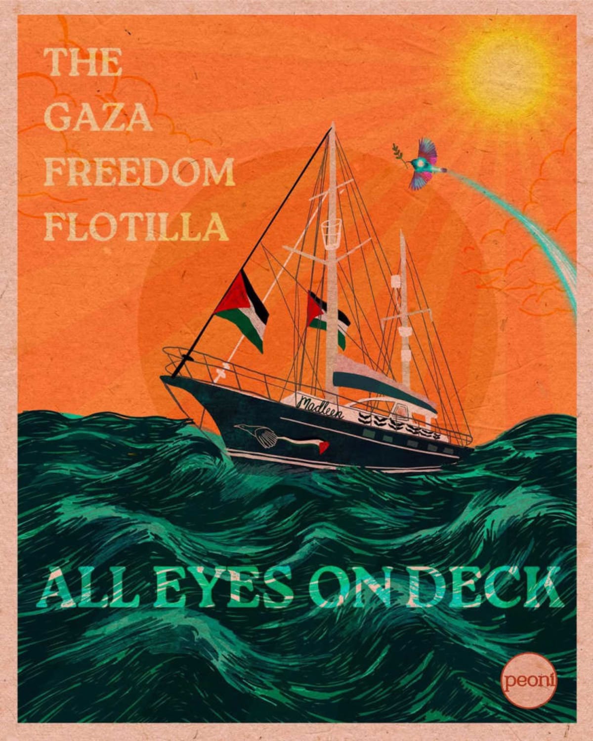 Flotilla Freedom All Eyes on Deck. Pendientes de la Flotilla Libertad