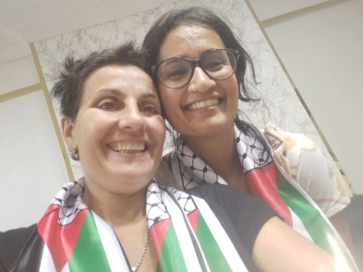 No es teoría, es práctica de compromiso y valentía. HW4PS en la Marcha Mundial a Gaza, en Egipto. 