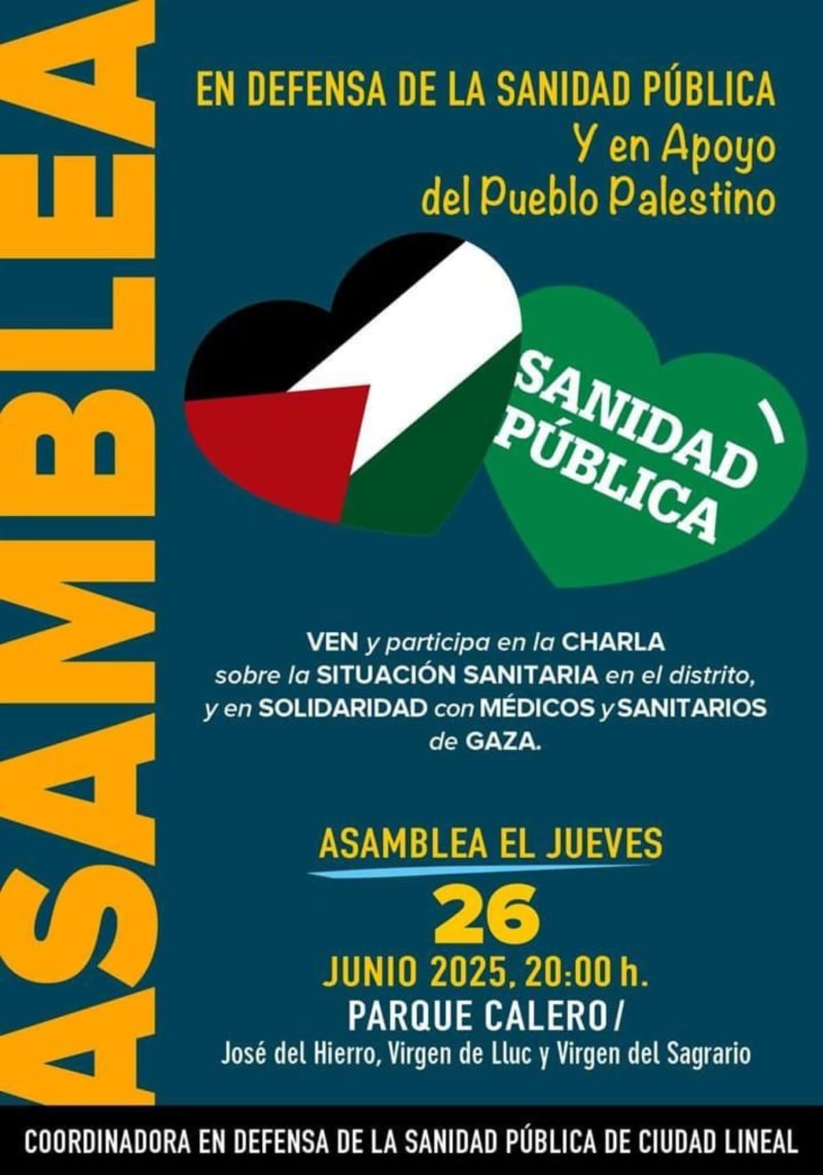 Jueves 26 junio, Madrid, Parque Calero