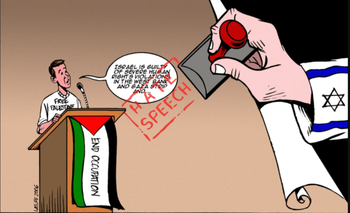 La denuncia del sionismo es un acto de amor (no un delito de odio). Carlos Latuff