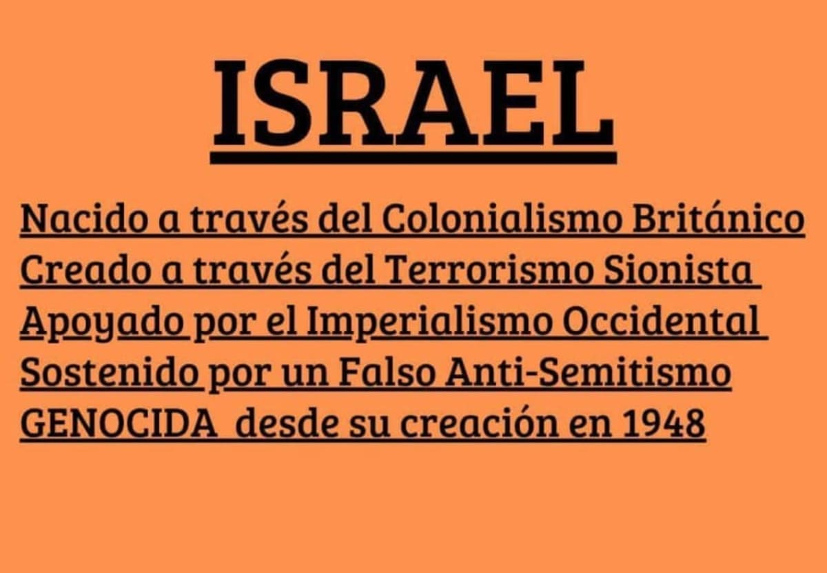 Israel, un país criminal desde su fundación
