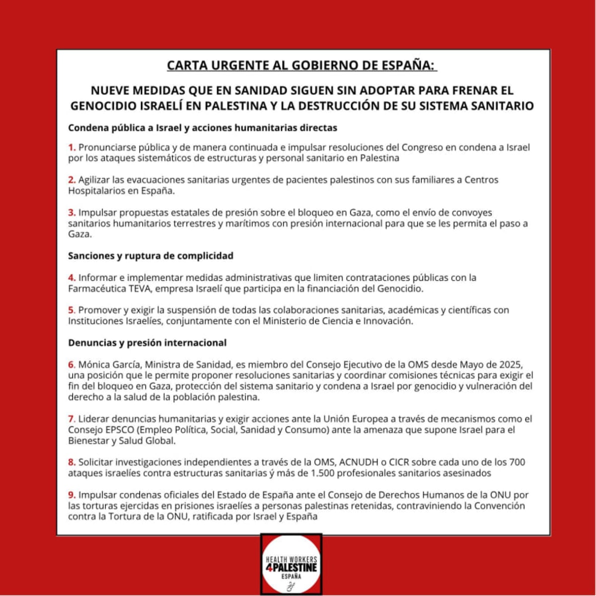 9 decisiones que podría tomar el Ministerio de Sanidad de España
