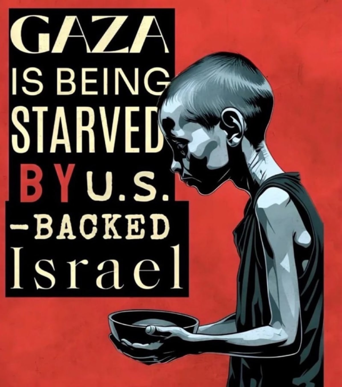 Gaza. Al apoyar a Israel, Estados Unidos mata de hambre