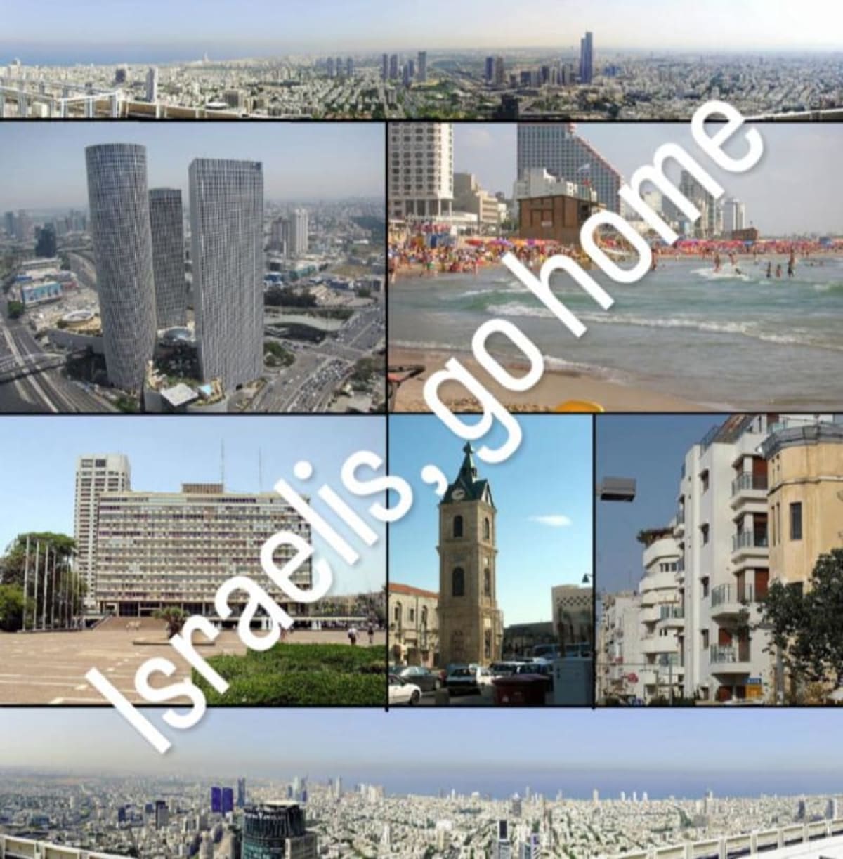 Israeli go home Photos. Tel Aviv, Israel. Yafa, Palestine. Pack your bags and return to you home country NOW!