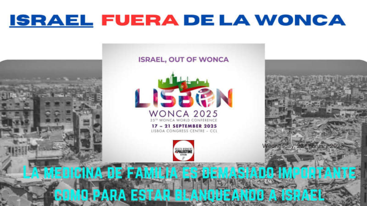 Israel fuera de la WONCA (Organización Mundial de Médicos de Familia/Generales)