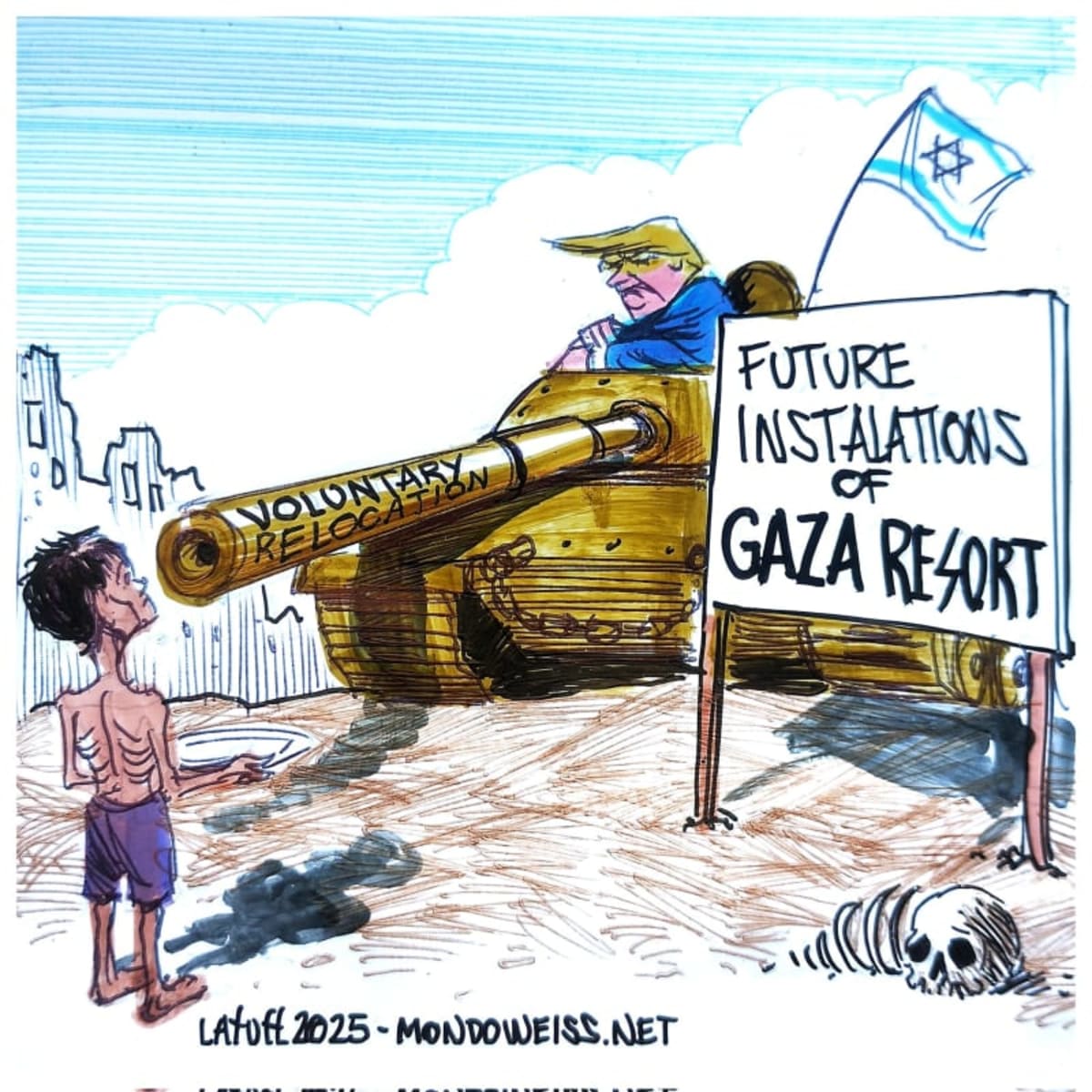 Future Gaza Resort: sobre el pueblo palestino