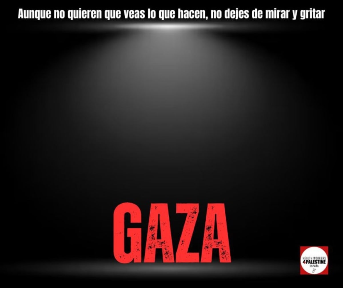 Gaza duele, pero no dejes de mirar