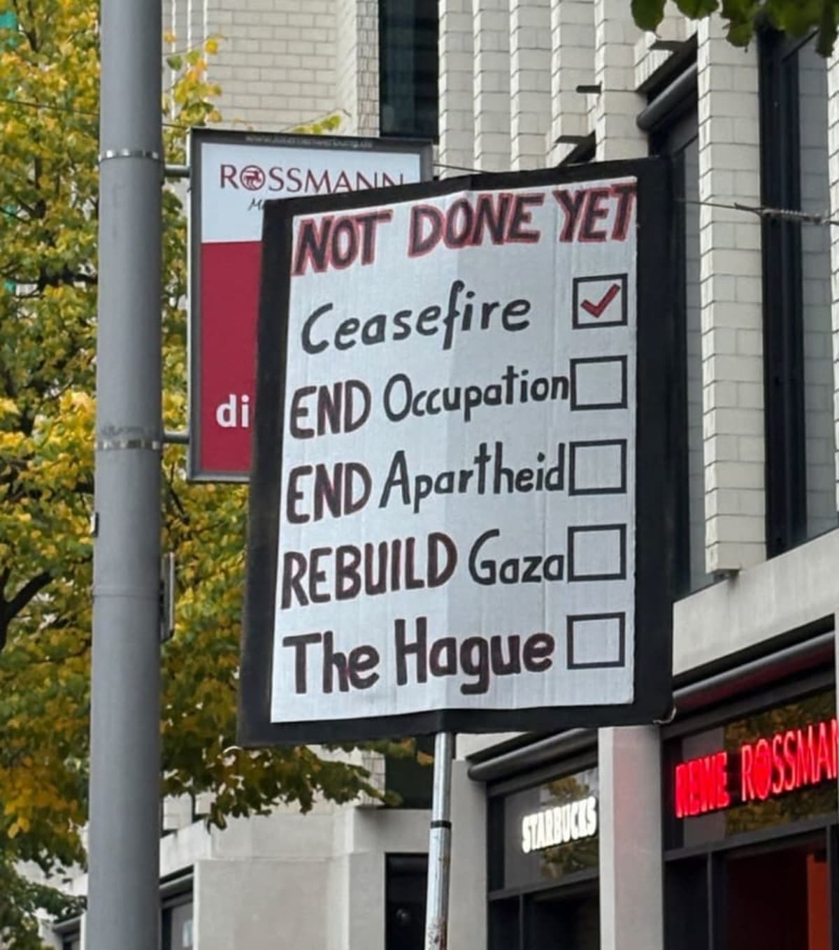 Not done yet...Palestine