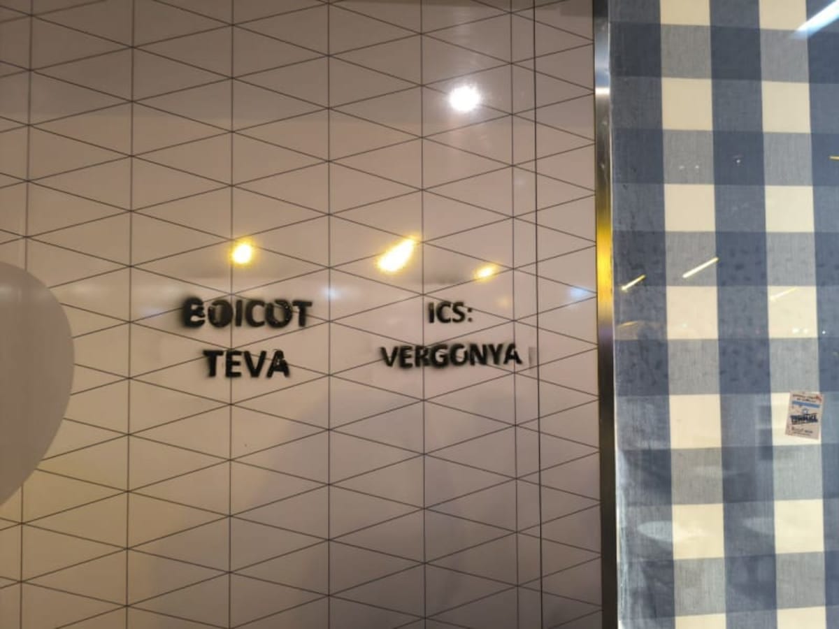 Boicot Teva. ICS vergonya