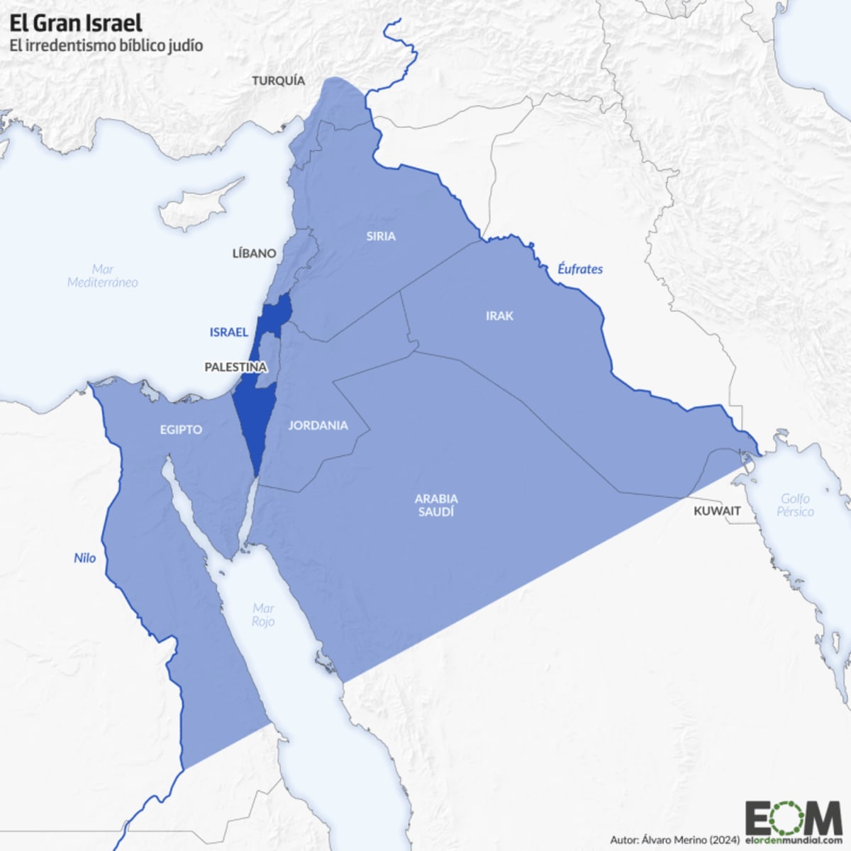 El Gran Israel [Israel es un peligro para la Humanidad]