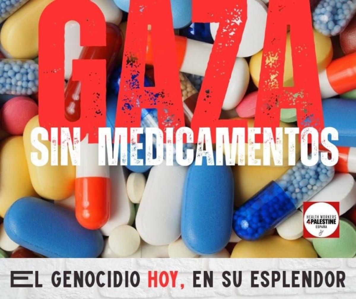 Genocidio en todo su sentido, también la falta de medicamentos