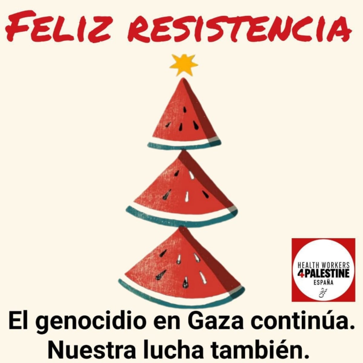 En Fiestas, Feliz Resistencia contra el genocidio en Palestina