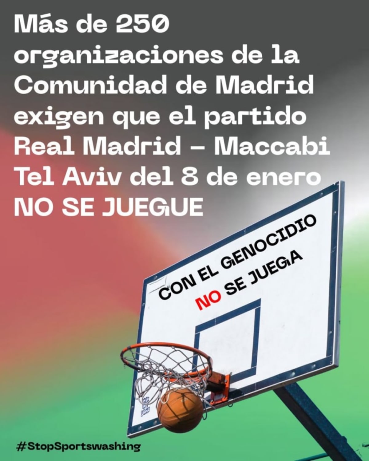 8 de enero. A puerta cerrada el partido de baloncesto Real Madrid-Maccabi