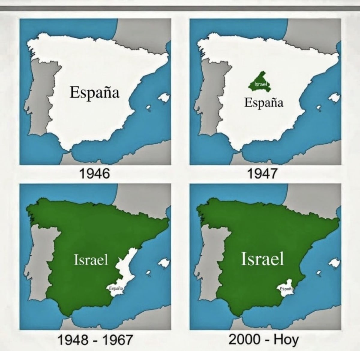Palestina versus España