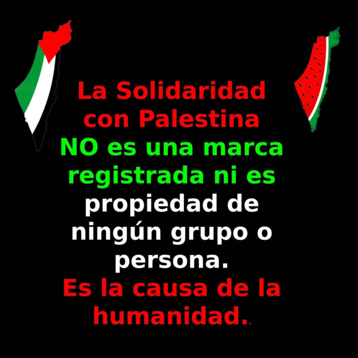 Palestina es cuestión de la Humanidad