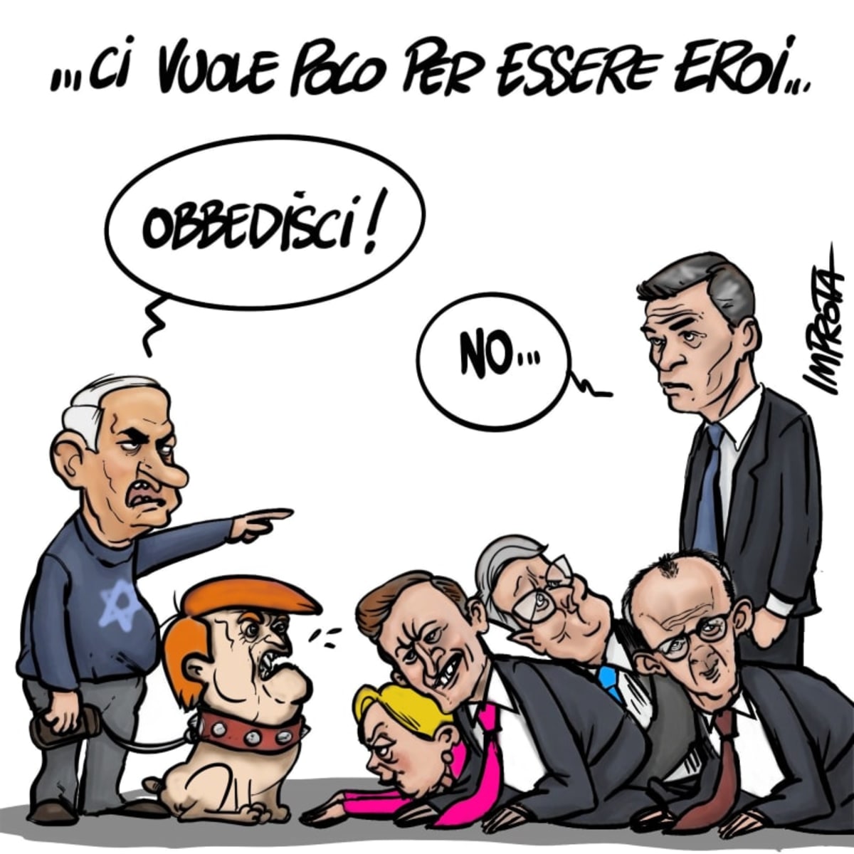Dignidad. España dice no a Estados Unidos-Israel (ante la agresión a Irán)...se precisa valor para ser héroe...