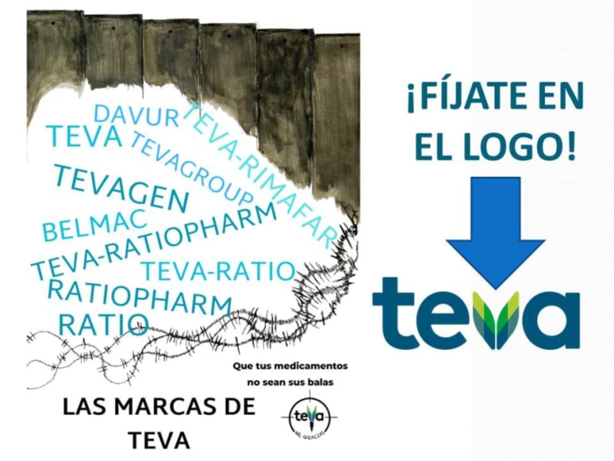 ¡Fíjate en el logo! ¡Teva no!