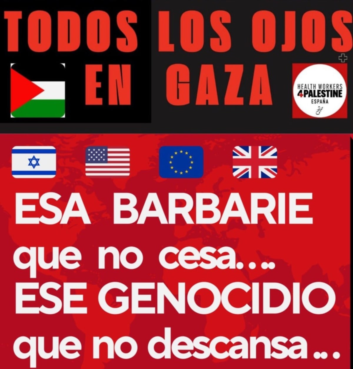 Toda la atención en Gaza. El genocidio que no cesa