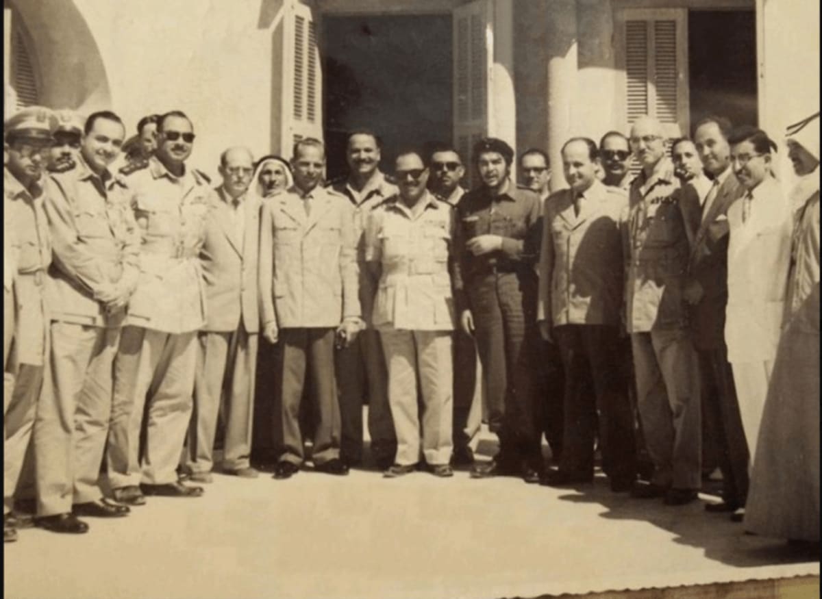 Visita de Ernesto Che Guevara a Gaza, 1959