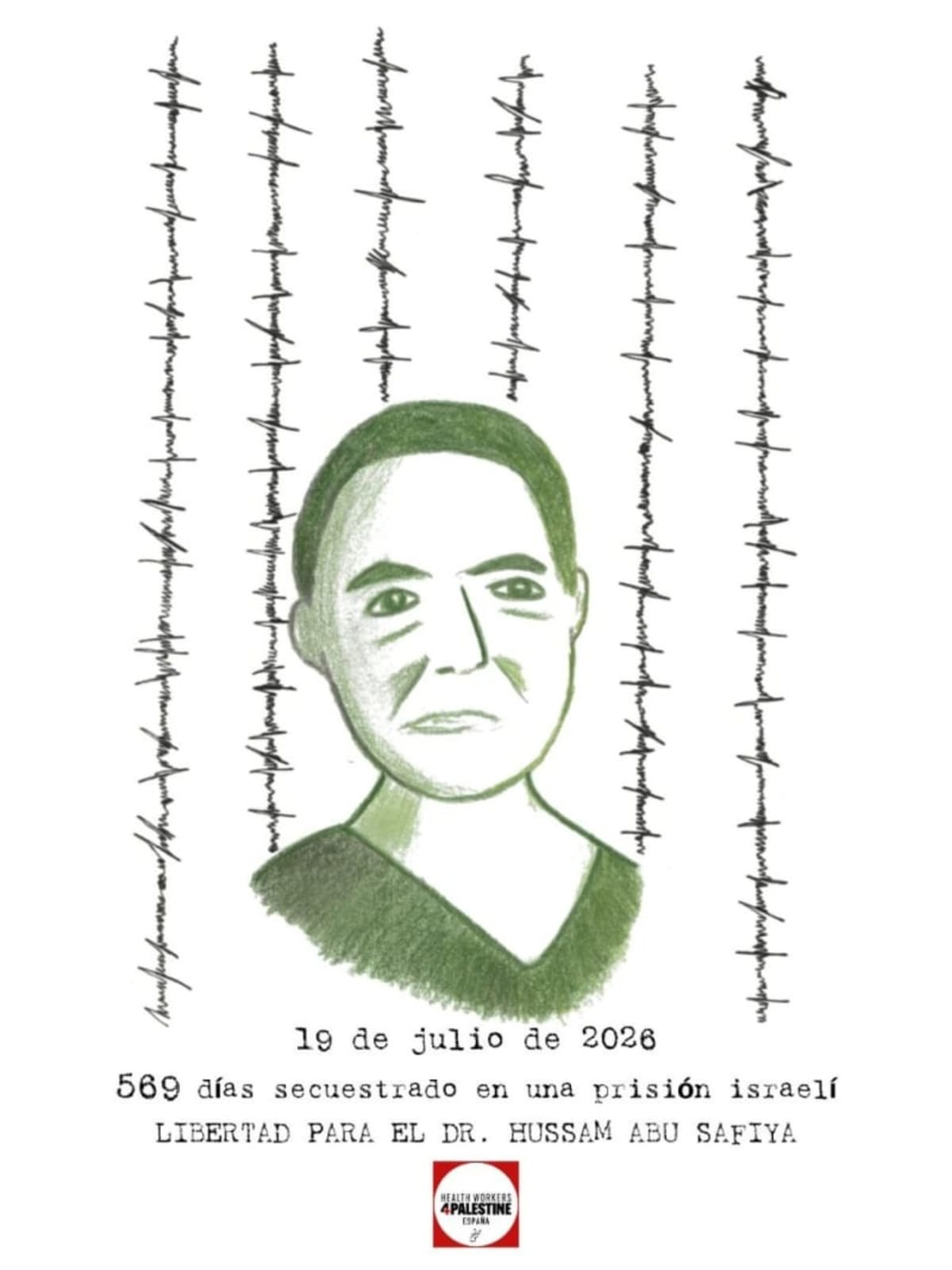 569 secuestrado, y torturado día a día, hora a hora, Dr. Abu Safiya