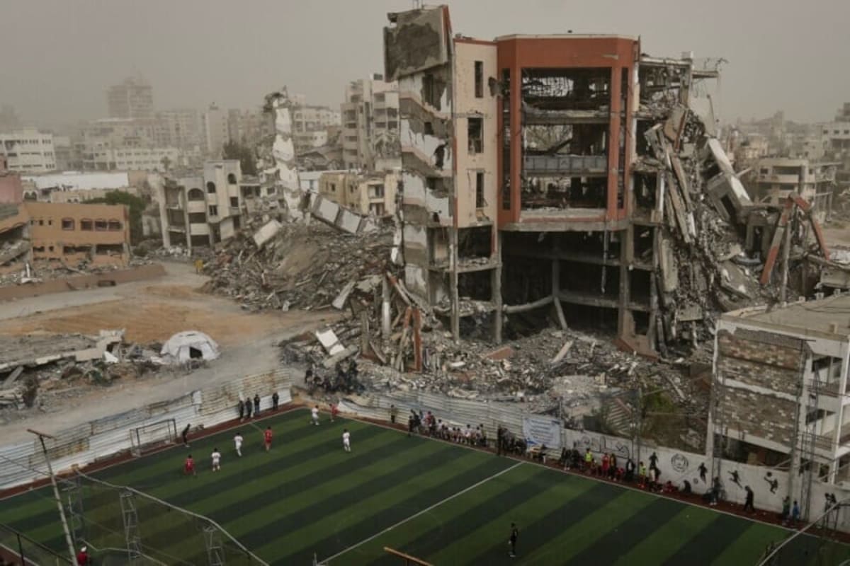 La fotografía que irritó a Israel (y logró retirar) del Deauville Sport Images Festival (Calvados, Francia, verano 2026